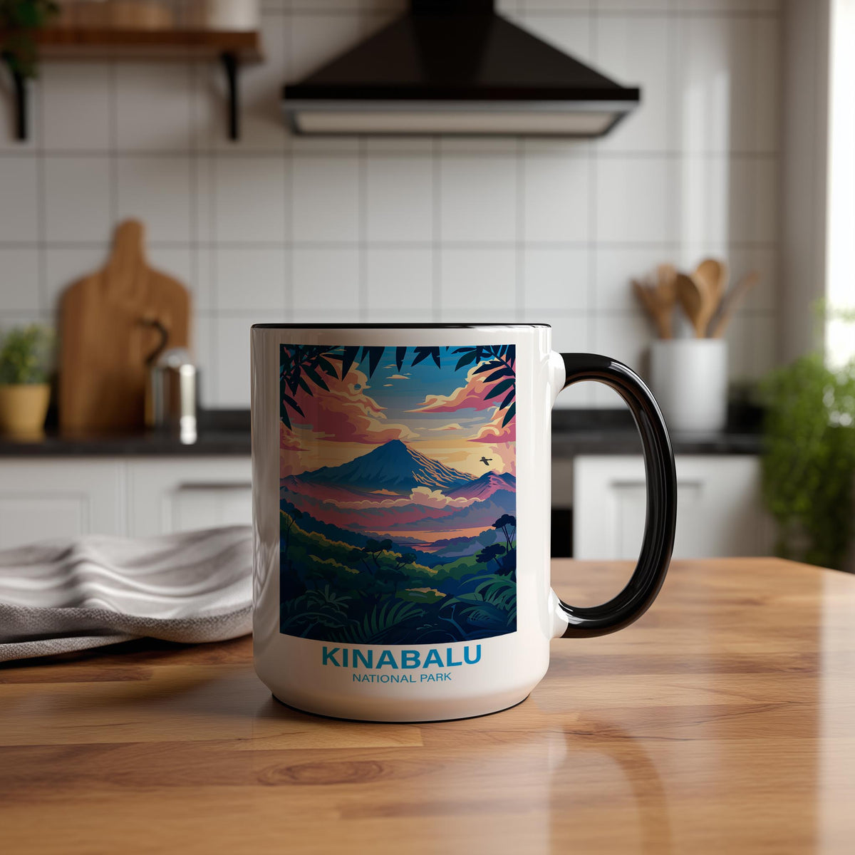 Kinablu National Park - Forests of the World Mug