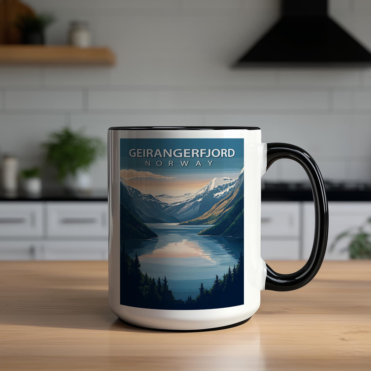 Geirangerfjord - Norway - Global Treasures Mug