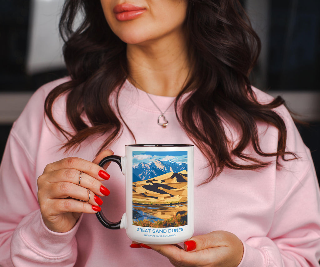 Great Sand Dunes - Colorado - US National Park Tourism Mug