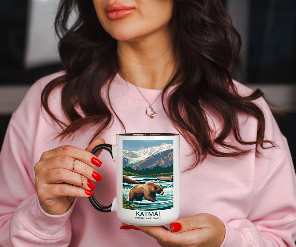Katmai - Alaska - US National Park Tourism Mug