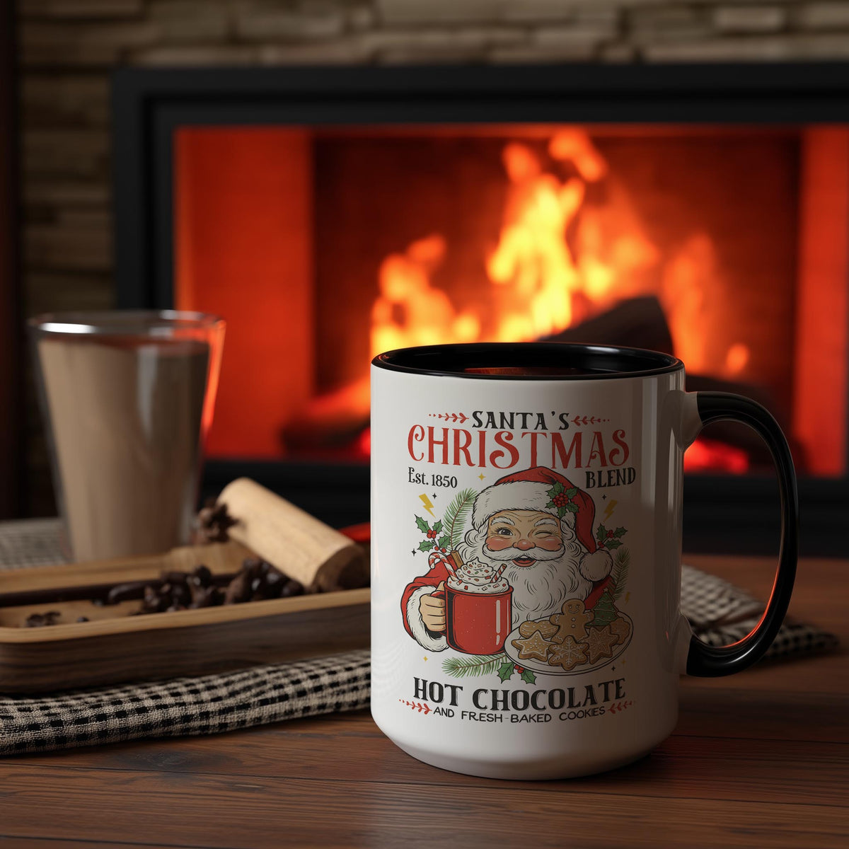 Santa's Hot Chocolate - Christmas Mug