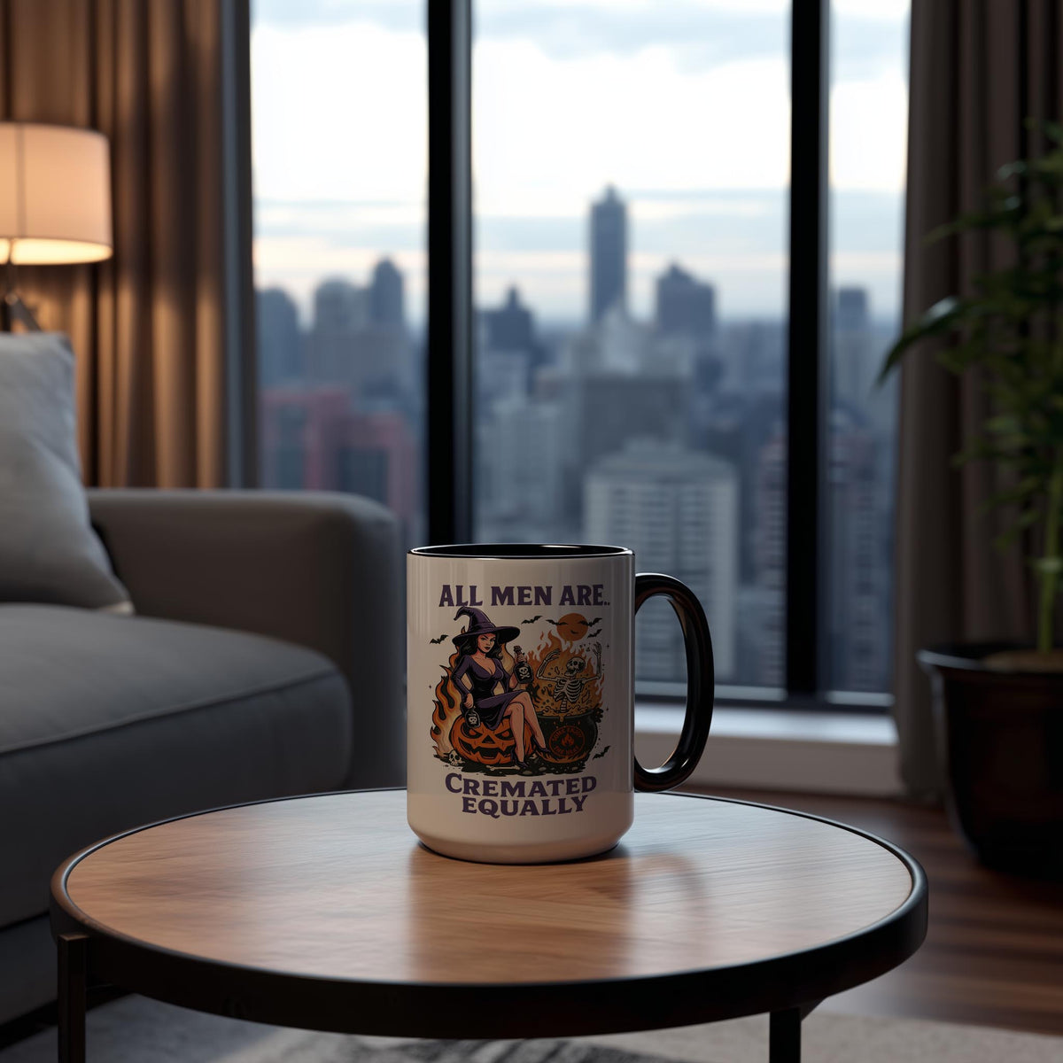 All Men are Cremated Equally - Halloween Mug